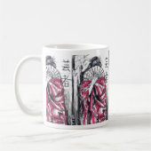 Geisha-Tanz-Tasse Kaffeetasse (Links)