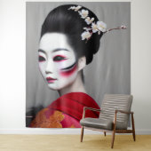 Geisha Tapestry Wandteppich (Beispiel)