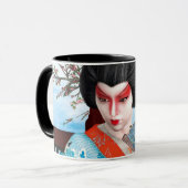 Geisha Tasse (Vorderseite Links)