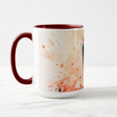 Geisha Tasse - japanisches Design Haiku-Kaffee-Mor (Links)