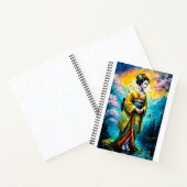 Geisha Textured Notizblock (Innenseite)