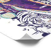 Geisha-Tigerschogun-Geisha 86014 Poster (Ecke)