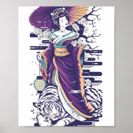 Geisha-Tigerschogun-Geisha 86014 Poster