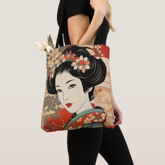 Geisha Traditional Ukiyo-e Tasche (Von Nahem)