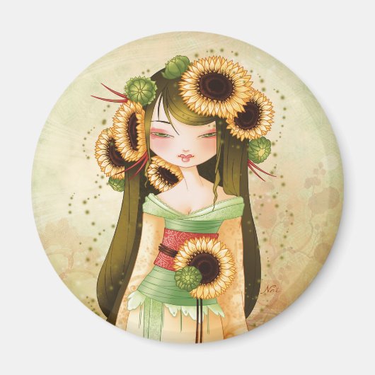 Geisha Trounesco Magnet (Vorne)