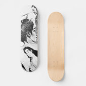 Geisha und die Samurais Skateboard (Vorderseite)