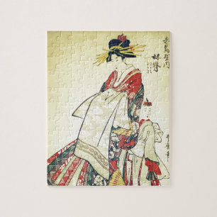 Geisha und Kleine Puzzle
