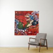 Geisha Wandteppich (Beispiel (Horizontal))