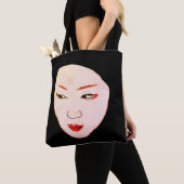 Geisha Woman Face Tasche (Von Nahem)