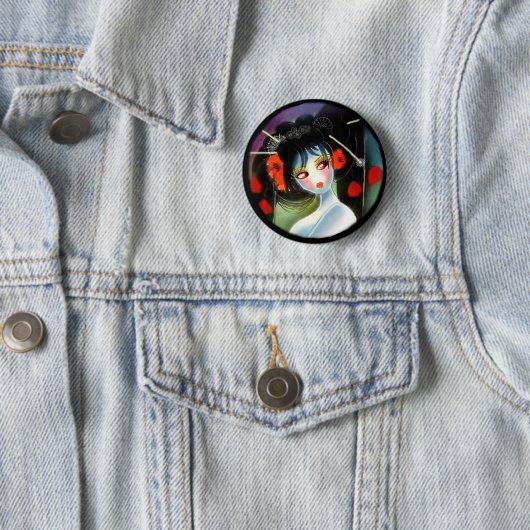 Geishapoppy Button (Beispiel)