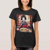 Geishas Abendessen T-Shirt (Vorderseite)