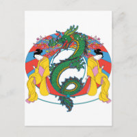 Geishas mit Dragon