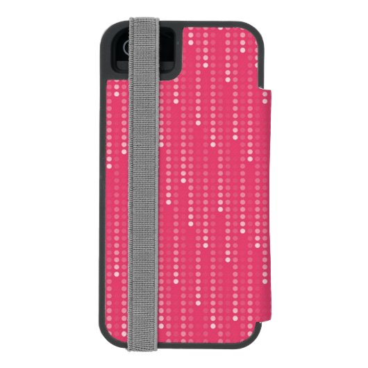 Geißblathintergrund 2 incipio iPhone Geldbeutel-Hülle (Folio Rückseite)