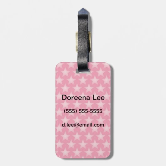 Geißblathintergrund Gepäckanhänger (Rückseite vertikal)