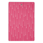 Geißblathintergrund Mini Klemmbrett (Rückseite)