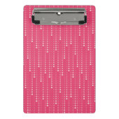 Geißblathintergrund Mini Klemmbrett (Vorderseite)