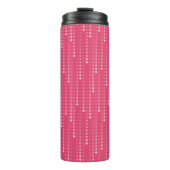 Geißblathintergrund Thermosbecher (Vorderseite)