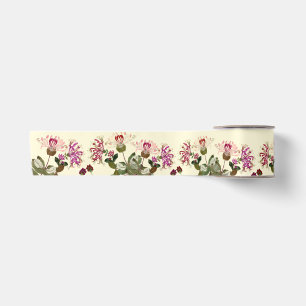 Geißblatt-BlumenBlumen-Garten-Band Satinband