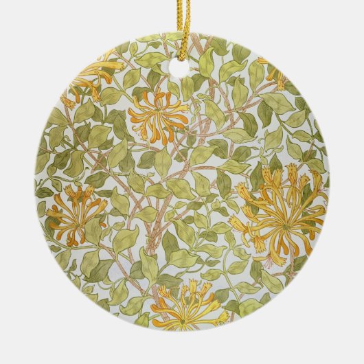 "Geißblatt" Entwurf, 1883 Keramikornament (Vorne)