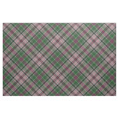 Geißblatt rosa und dunkelgrüner Tartan Stoff (Fat Quarter (45,7 x 55,9 cm))