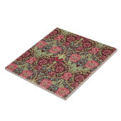 Geißblatt und Tulpen durch William Morris 1876 Fliese (Seite)