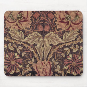 Geißblatt von William Morris, Gartenblumen Kunst Mousepad