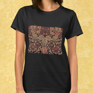 Geißblatt von William Morris, Gartenblumen Kunst T-Shirt