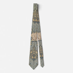 Geißblatt von William Morris, Vintage Blumen Kunst Krawatte