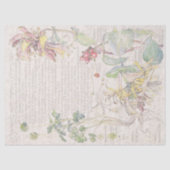 Geißblatt-Wildblume-Blumen-Seidenpapier Seidenpapier (Vorderseite)