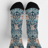 Geißblatt, William Morris Socken (Oben)