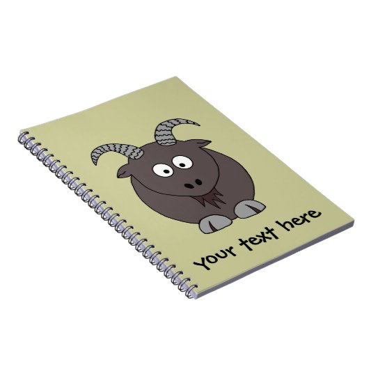 Geißbock Notizblock (Rechte Seite)