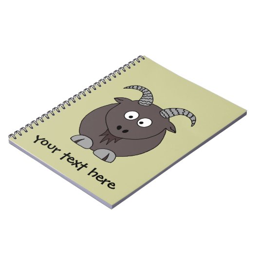 Geißbock Notizblock (Linke Seite)