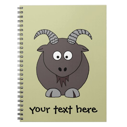 Geißbock Notizblock (Vorderseite)