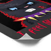 Geißel fühlt sich wie ein Monster an! Poster (Ecke)