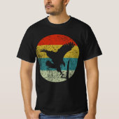 Geißel Retro Vintage Silhouette 70er T-Shirt (Vorderseite)