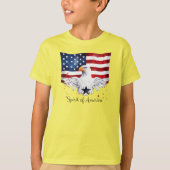 Geist Amerikas T - Shirt der Kinder (Vorderseite)
