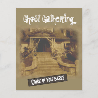 Geist-Ansammlung im Spuk Haus Flyer
