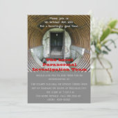 Geist-Anvisieren-Untersuchung Einladung (Stehend Vorderseite)