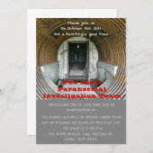 Geist-Anvisieren-Untersuchung Einladung (Vorne/Hinten)