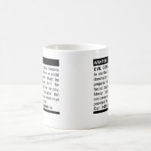 Geist-Anzeige Kaffeetasse (Mittel)