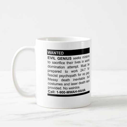 Geist-Anzeige Kaffeetasse (Links)