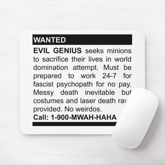 Geist-Anzeige Mousepad (Mit Mouse)