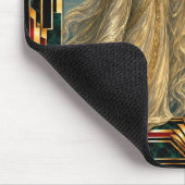 Geist, Art Deco Mythisch Mousepad (Ecke)