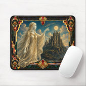 Geist, Art Deco Mythisch Mousepad (Mit Mouse)