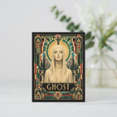 Geist, Art Deco Mythisch Postkarte (Stehend Vorderseite)