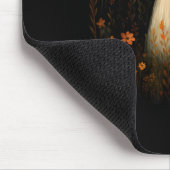 Geist auf einer Blumenwiese Halloween Herbst Desig Mousepad (Ecke)
