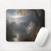 Geist auf einer Schaukel Mousepad (Mit Mouse)