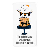 Geist auf Halloween Cake (Vorne)