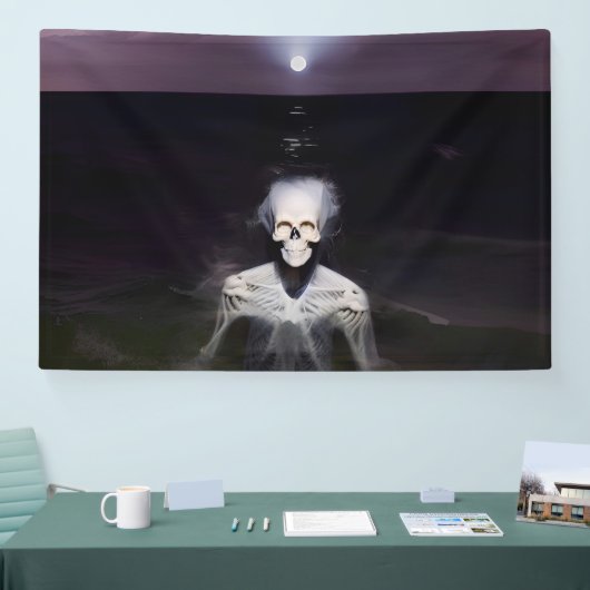 Geist auf See - Ölgemälde Banner (Messe)