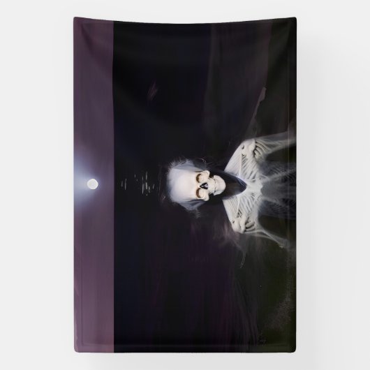 Geist auf See - Ölgemälde Banner (Vertikal)